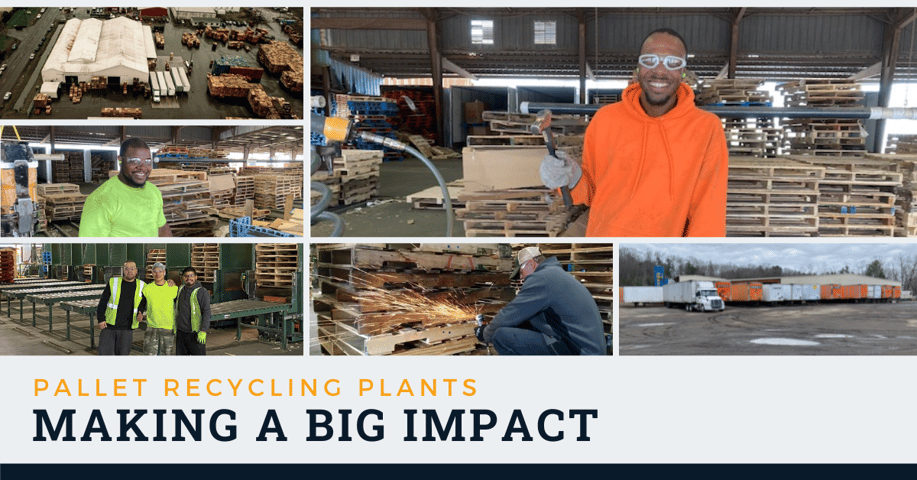 Pallet Recycling Plants making a big impact