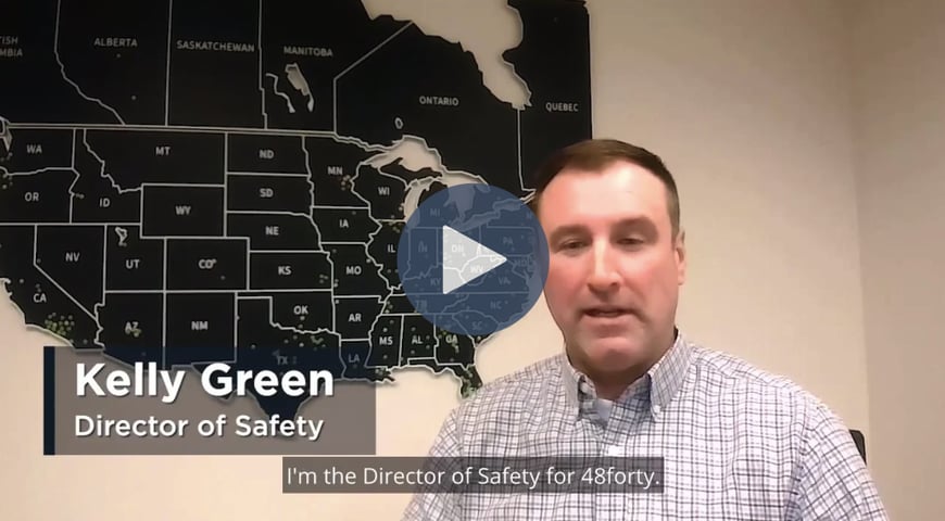 Kelly Green Safety Director for 48forty